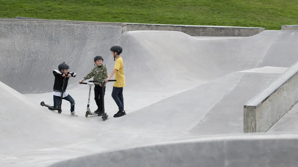 Skateparken. Fotograf Therese Asplund